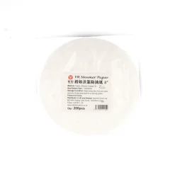 200 Perforated Steamer Paper Inserts, 8" Chinese Ingredients|Baking Supplies & Equipment