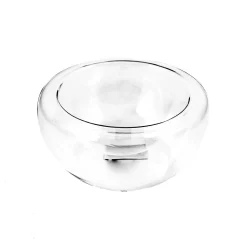 Outlet 3 x 260ml Large Double-Walled Glass Bowl Tableware Brands|Crockery & Dinnerware