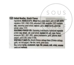 Best 20 x Packs of Kimchi Ramyun Noodles Ingredients Brands|Korean Ingredients