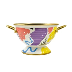 Abstract Enamel Colander, 22cm Kitchen Tools & Utensils