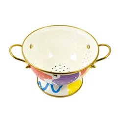 Abstract Enamel Colander, 22cm Kitchen Tools & Utensils