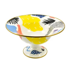 Online Abstract Enamel Display Dish, 30cm Middle Eastern Ingredients|Plates