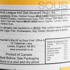 Sale Hot Deli Mustard, 355ml Ingredients Brands|Sauces & Condiments