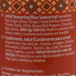 New Jollof Seasoning, 100g African Ingredients|Herbs & Spices