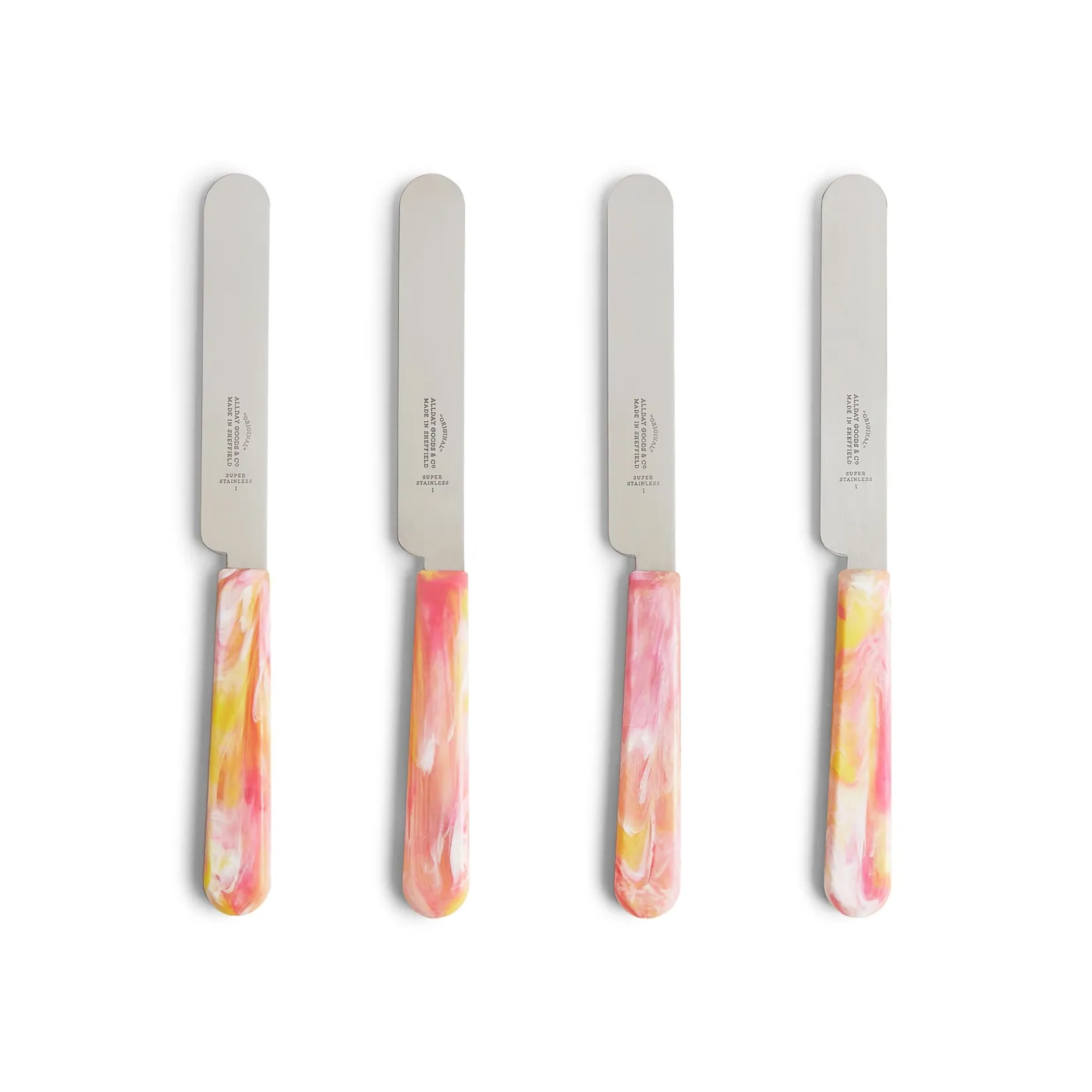 Online Set of 4 Fruit Salad Table Knives, 11.5cm Cutlery|Tableware Brands