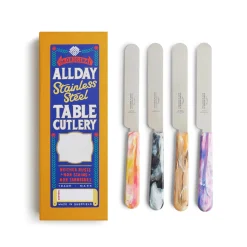 Best Set of 4 Pick N Mix Table Knives, 11.5cm Cutlery|Tableware Brands