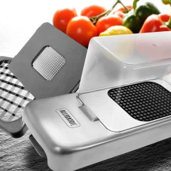 Best Alligator 3-in-1 Stainless Steel Chopper With Collector Kitchen Tools & Utensils