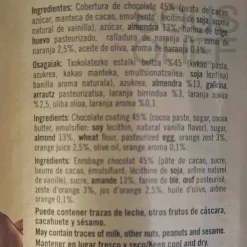 Online Almond Butter Biscuits with Chocolate & Orange, 160g Ingredients Brands|Spanish Ingredients