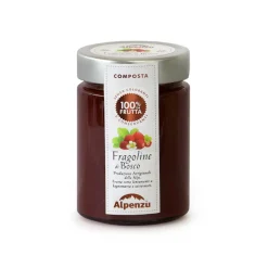 Best Fruit Preserves Wild Strawberries 100% Fruit Jam, 350g Ingredients Brands|Italian Ingredients