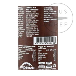 Best Fruit Preserves Wild Strawberries 100% Fruit Jam, 350g Ingredients Brands|Italian Ingredients