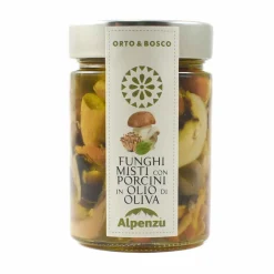 Mixed Mushrooms with Porcini Mushrooms in Olive Oil, 310g Ingredients Brands|Italian Ingredients
