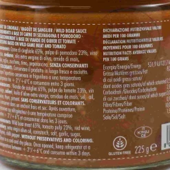 Outlet Wild Boar Ragu, 225g Italian Ingredients|Snacks