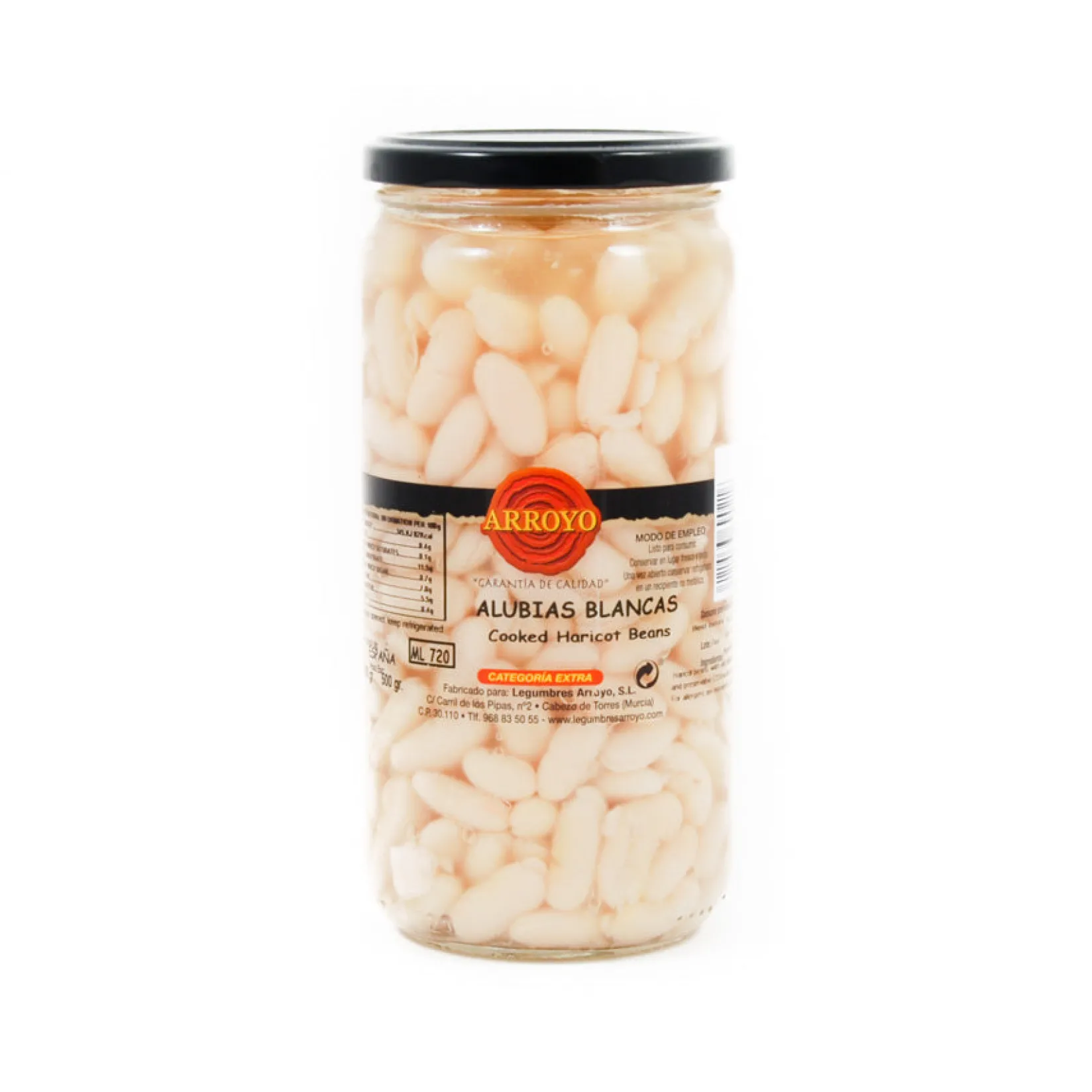 Sale Alubia Blanca - Cooked Haricot Beans, 700g Ingredients Brands|Spanish Ingredients