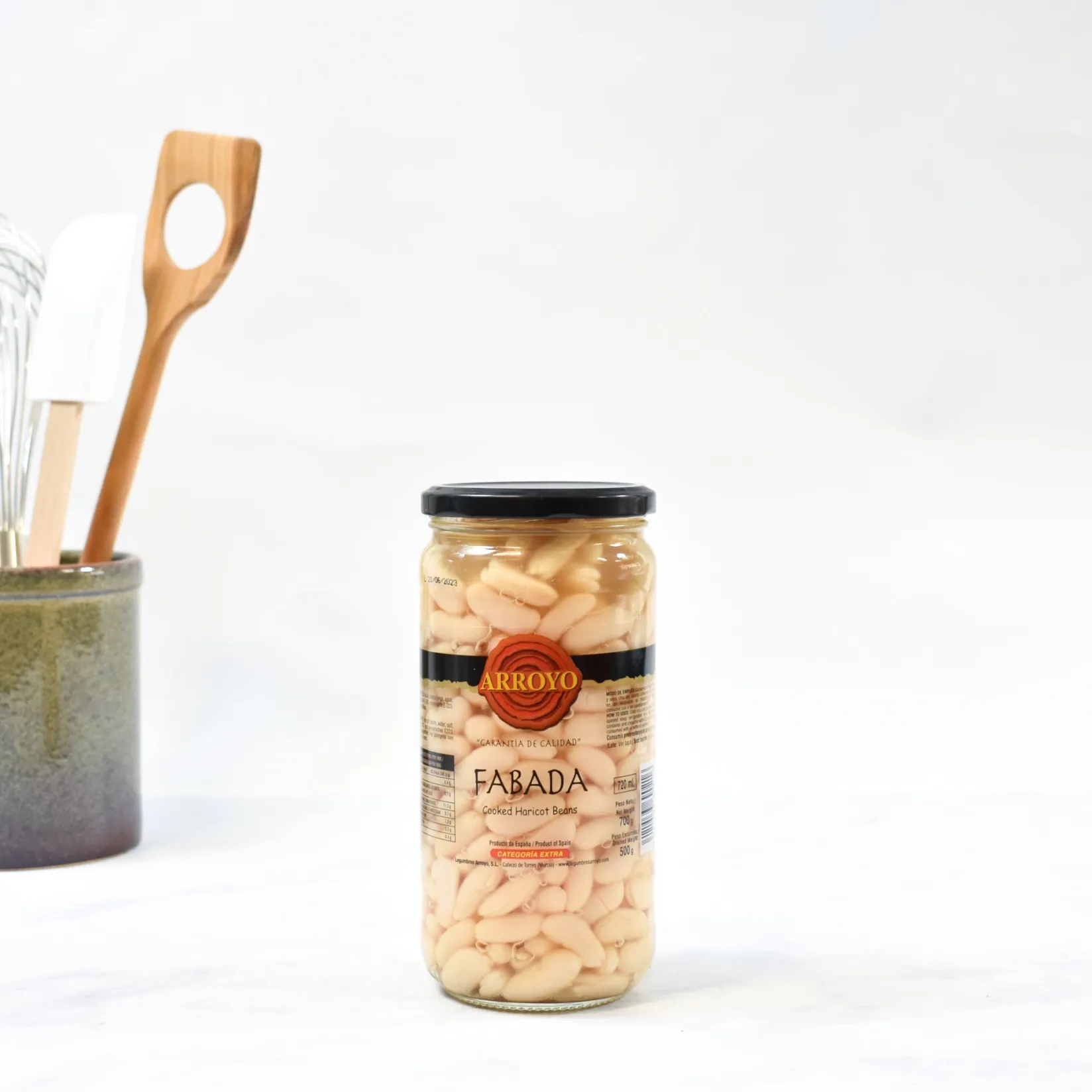 Sale Alubia Blanca - Cooked Haricot Beans, 700g Ingredients Brands|Spanish Ingredients