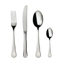 New Ambar Polished Stainless Steel 4 Piece Place Setting Cutlery Set Cutlery|Tableware Brands