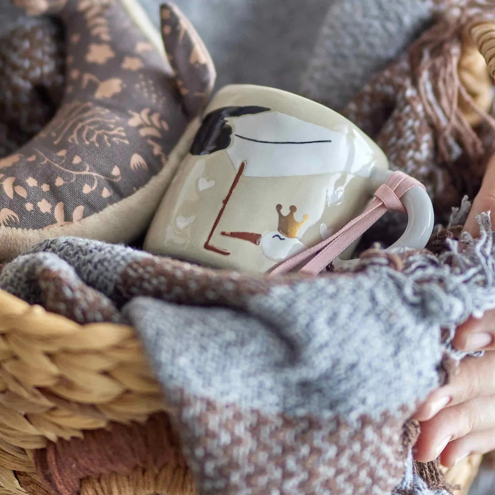 Online Bambino Cream Stoneware Mug Tableware Brands