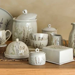 Outlet Bea Floral Butter Dish, 15cm Tableware Brands