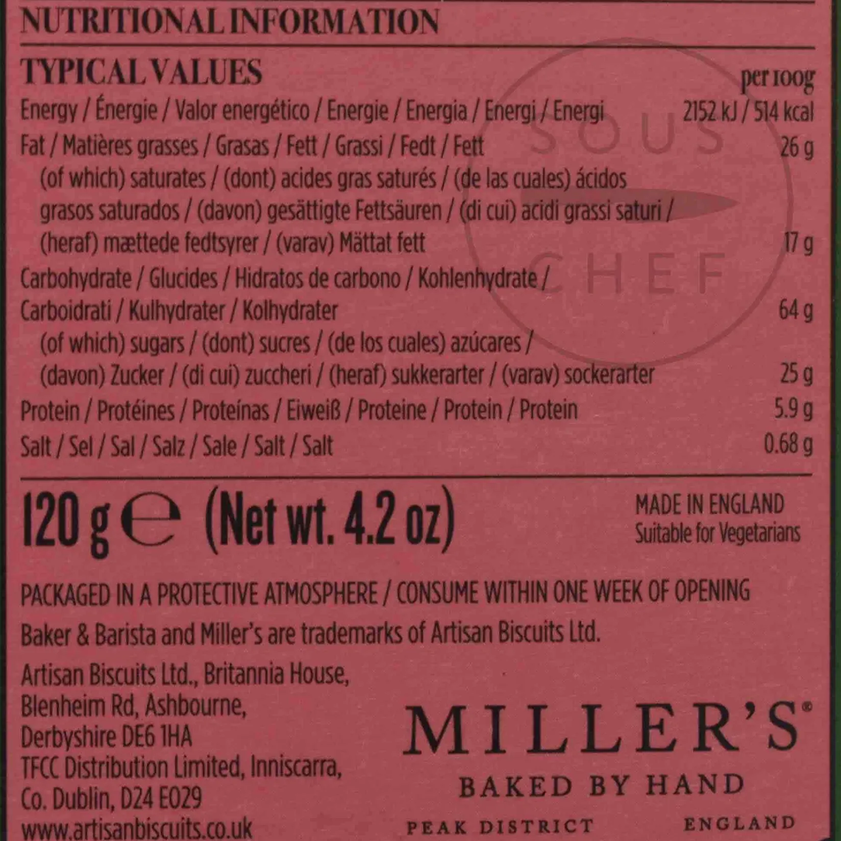 Online Belgian Double Chocolate Biscuits, 120g Ingredients Brands|Cakes & Bakery