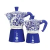 Hot x Dolce & Gabbana Blue Moka Express Coffee Maker Italian Ingredients|Tableware Brands