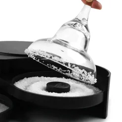 Outlet Black 3 Part Glass Rimmer Cocktail Making & Barware