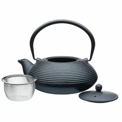 New Black Cast Iron Teapot, 900ml Tableware Brands|Japanese Ingredients