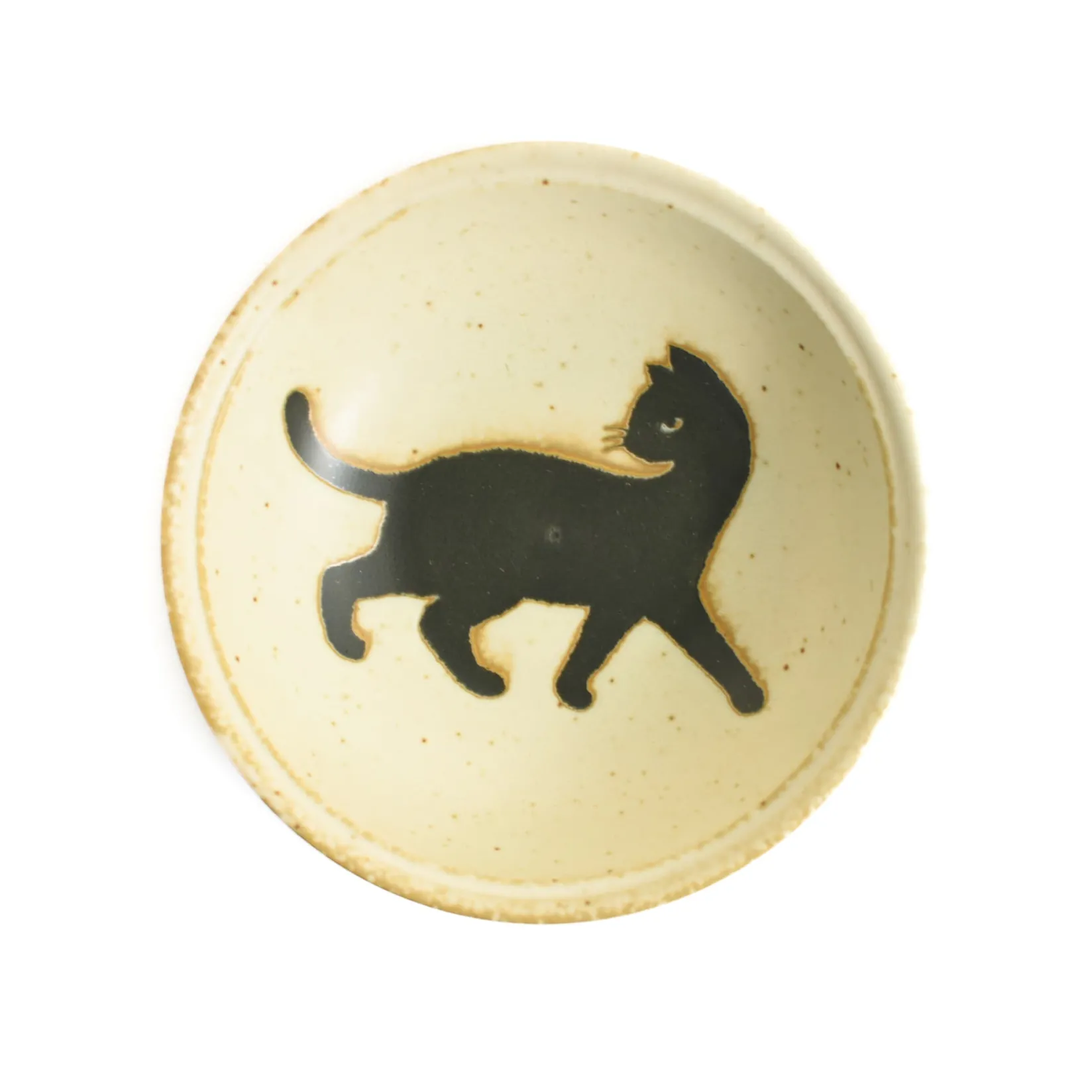 Clearance Black Cat Japanese Bowl, 14cm Japanese Tableware|Crockery & Dinnerware