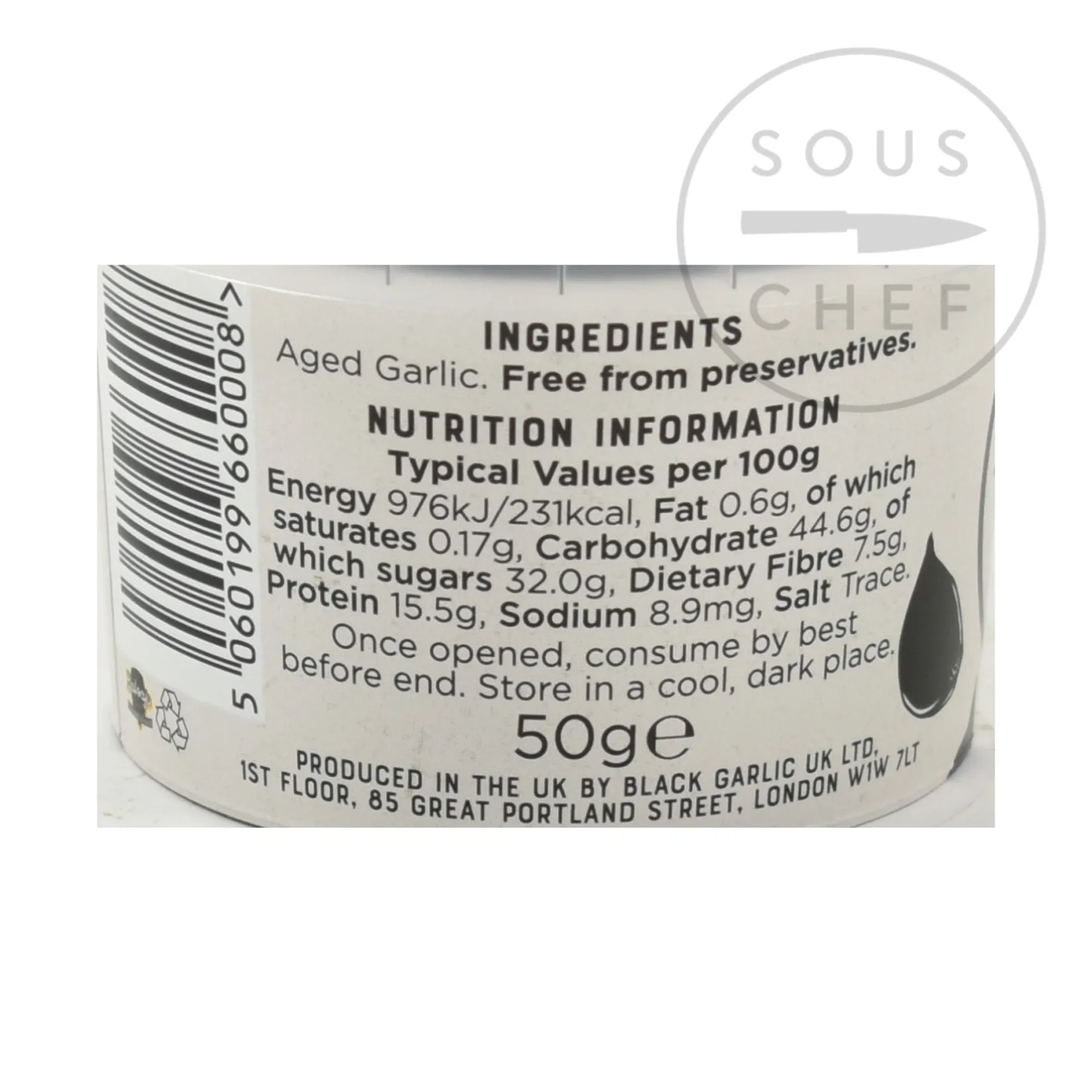 Online Black Garlic Cloves, 50g Made In The Uk|Sauces & Condiments