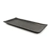 New Black Rectangle Serving Plate, 30x15cm Tableware Brands|Table Setting