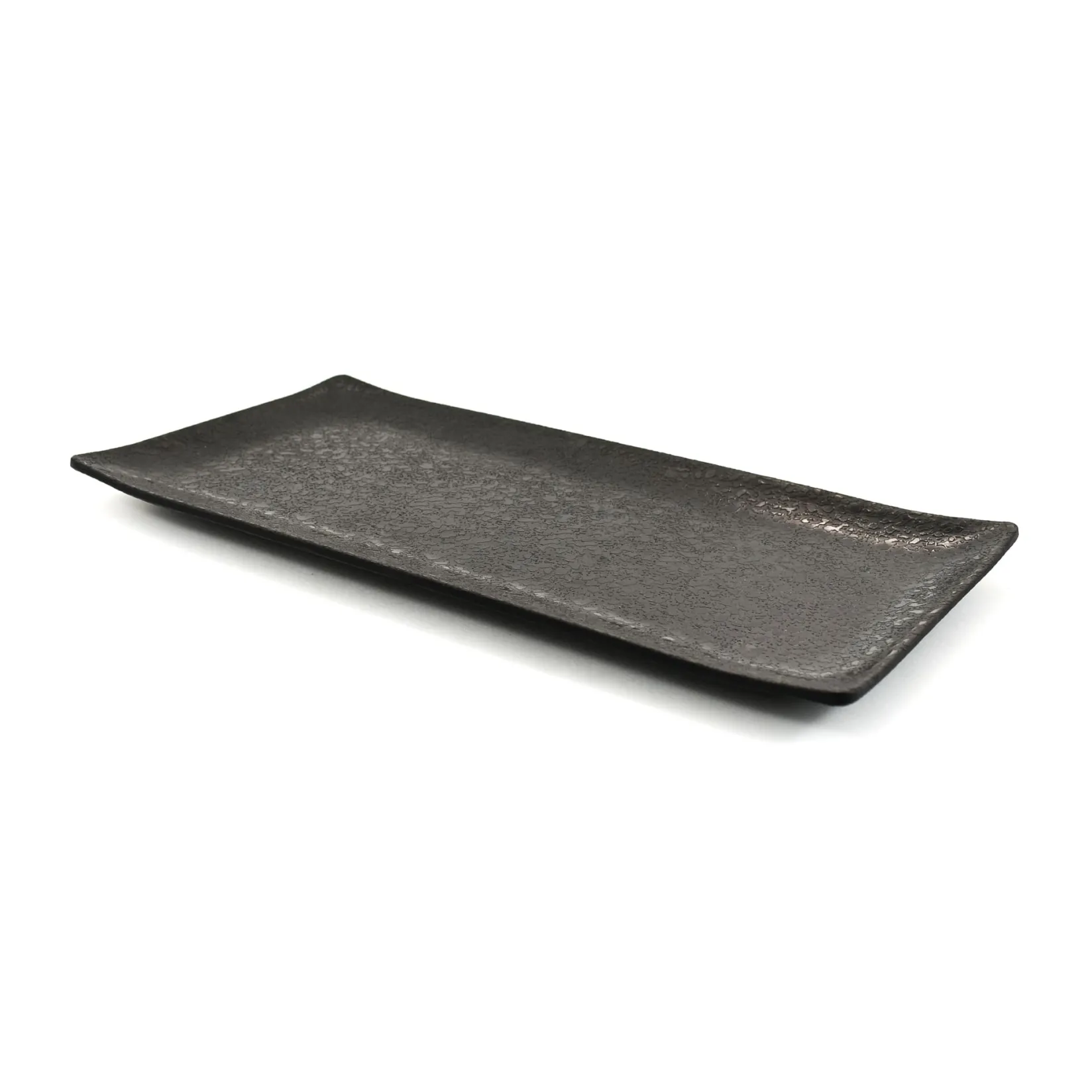 New Black Rectangle Serving Plate, 30x15cm Tableware Brands|Table Setting