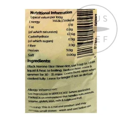 Clearance Black Nerone Rice, 500g Ingredients Brands|Italian Ingredients