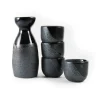 Discount Black Sake Set Tableware Brands|Japanese Ingredients