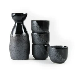 Discount Black Sake Set Tableware Brands|Japanese Ingredients