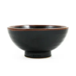Online Black Stoneware Ramen Bowl, 19.7cm Japanese Ingredients|Japanese Tableware