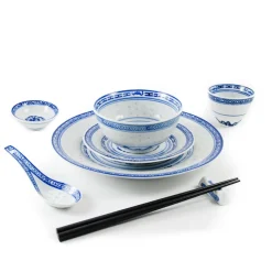 Clearance Blue Rice Pattern Sauce Dish, 7 cm Tableware Brands|Chinese Ingredients