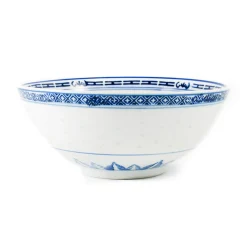 Outlet Blue Rice Pattern Serving Bowl, 20.3cm Chinese Ingredients|Crockery & Dinnerware
