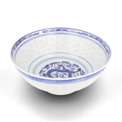 Discount Blue Rice Pattern Serving Bowl, 25.5cm Crockery & Dinnerware|Bowls