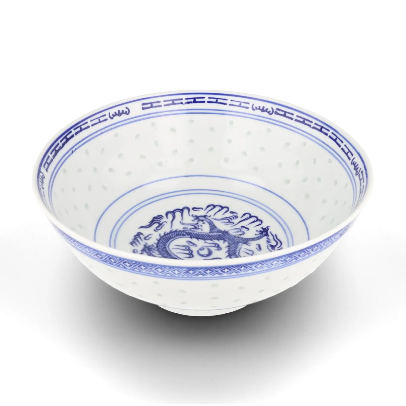Discount Blue Rice Pattern Serving Bowl, 25.5cm Crockery & Dinnerware|Bowls