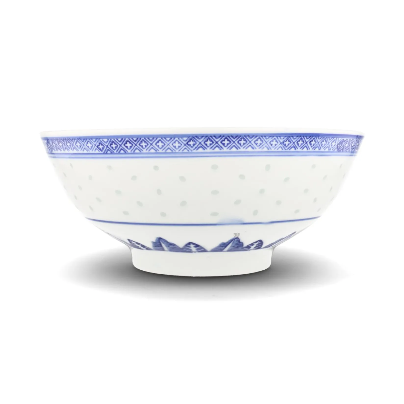 Discount Blue Rice Pattern Serving Bowl, 25.5cm Crockery & Dinnerware|Bowls