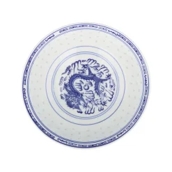 Discount Blue Rice Pattern Serving Bowl, 25.5cm Crockery & Dinnerware|Bowls