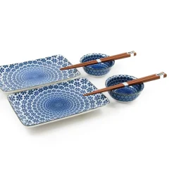 Clearance Blue Star Sushi Serving Set Tableware Brands|Japanese Ingredients