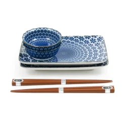 Clearance Blue Star Sushi Serving Set Tableware Brands|Japanese Ingredients