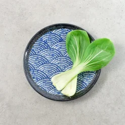 Online Blue Wave Medium Plate, 22cm Tableware Brands|Japanese Ingredients