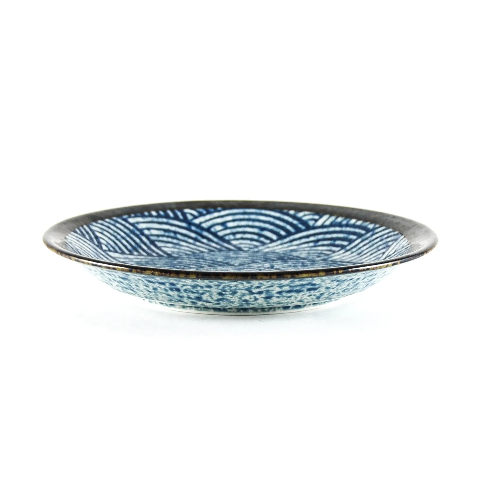 Online Blue Wave Medium Plate, 22cm Tableware Brands|Japanese Ingredients