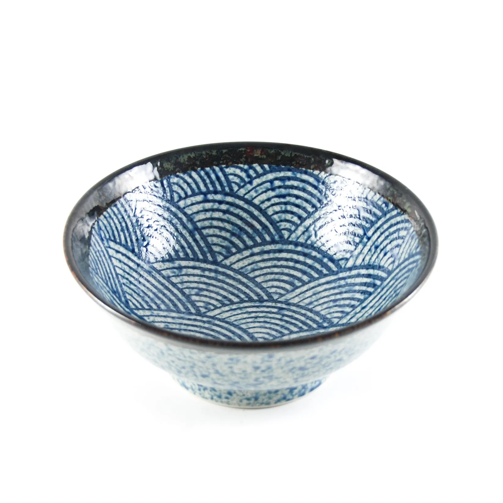 Discount Blue Wave Ramen Bowl, 21cm Japanese Ingredients|Japanese Tableware