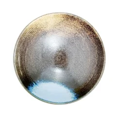 Outlet Blue-Black Glaze Bowl, 24cm Tableware Brands|Japanese Ingredients