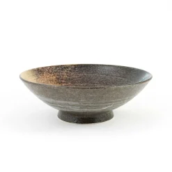 Outlet Blue-Black Glaze Bowl, 24cm Tableware Brands|Japanese Ingredients