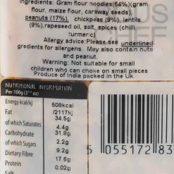 Outlet Bombay Mix, 175g Ingredients Brands|Snacks