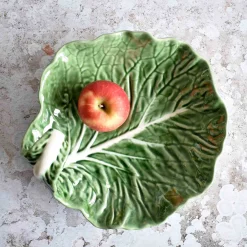 Sale Curved Cabbage Leaf Dish, 25cm Tableware Brands|Serveware