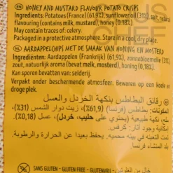 New Bret's Honey Mustard Crisps, 125g Snacks|Ingredients Brands
