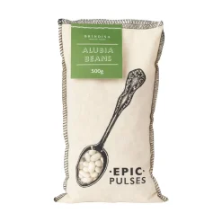 Hot Epic Alubia Beans in Cloth Sack, 500g Ingredients Brands|Spanish Ingredients